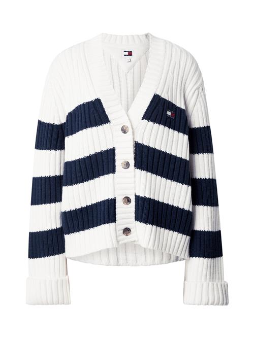 Tommy Jeans Cardigan  navy / rød / hvid