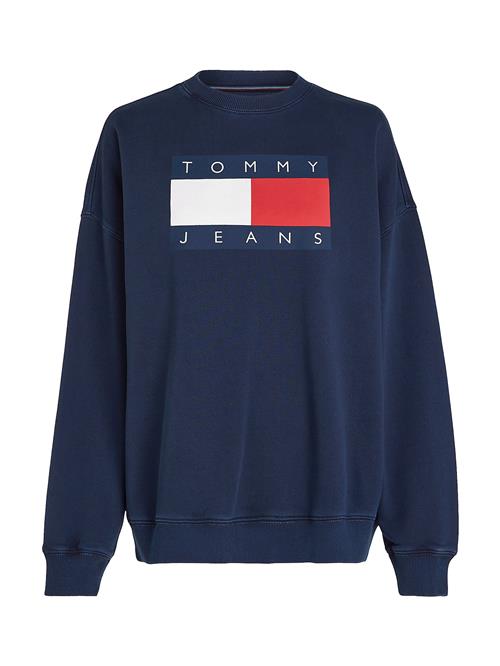 Se Tommy Jeans Sweatshirt  mørkeblå / rød / hvid ved About You