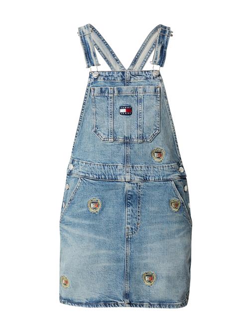 Tommy Jeans Overall-nederdel  marin / blue denim / mørkegul / rød