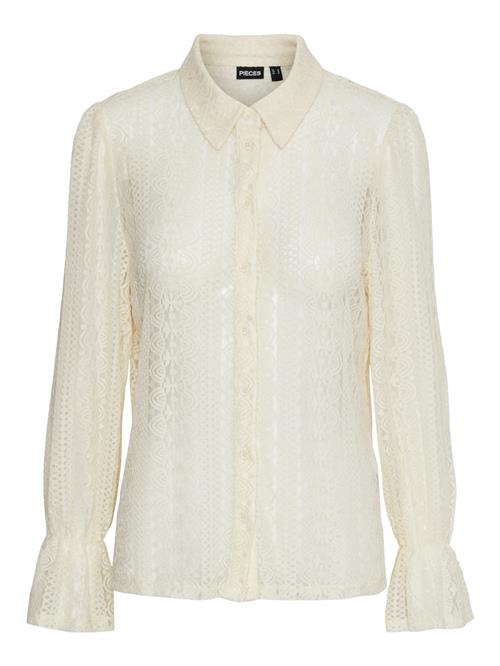 Se PIECES Bluse 'ALARA'  creme ved About You