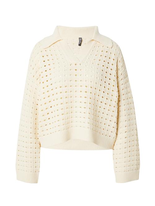 PIECES Pullover 'PCNIZY'  beige