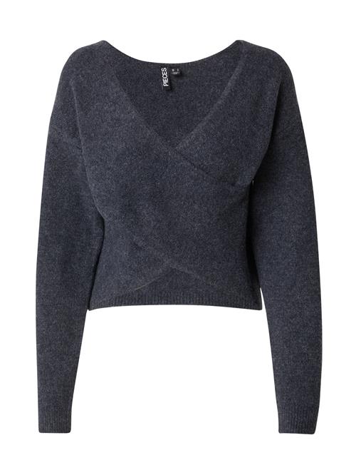 Se PIECES Pullover 'PCNANU'  blå-meleret ved About You