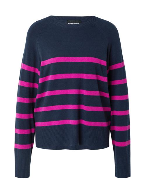 PIECES Pullover 'PCSIA'  marin / pink