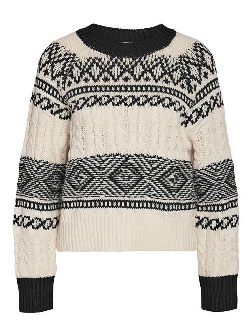 Noisy may Pullover 'NMNOR'  sort / naturhvid