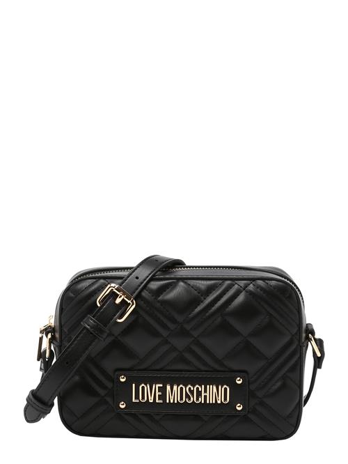 Se Love Moschino Skuldertaske  guld / sort ved About You