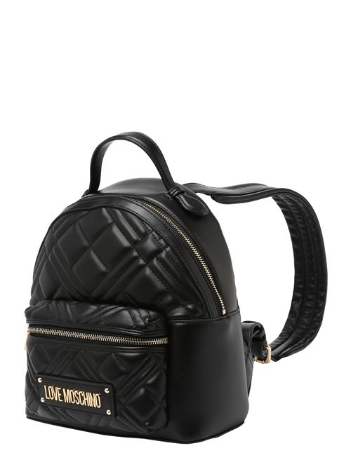 Se Love Moschino Rygsæk 'ZAINO'  guld / sort ved About You