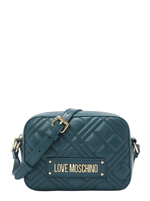 Love Moschino Skuldertaske  guld / petroleum