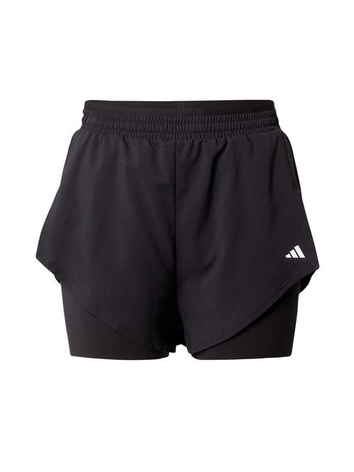 ADIDAS PERFORMANCE Sportsbukser 'Designed For Training 2In1'  sort / hvid