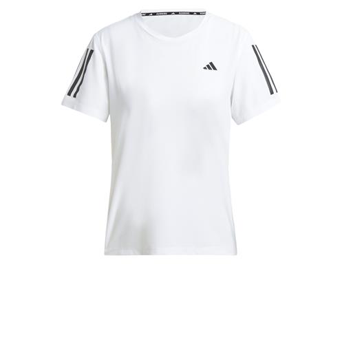 Se ADIDAS PERFORMANCE Funktionsbluse 'Own The Run'  sort / hvid ved About You