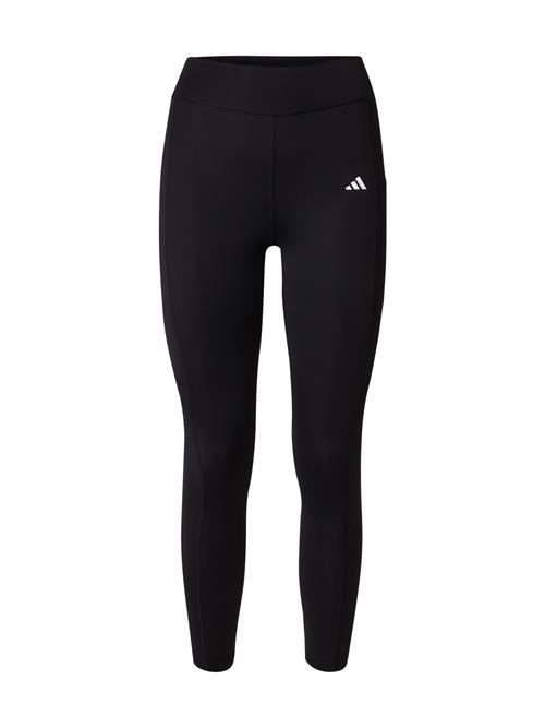 ADIDAS PERFORMANCE Sportsbukser  sort / hvid