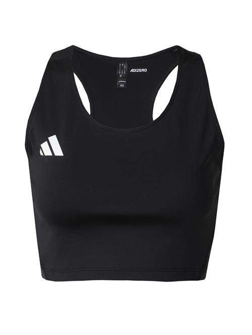 ADIDAS PERFORMANCE Sportsoverdel 'ADIZERO E'  sort / hvid