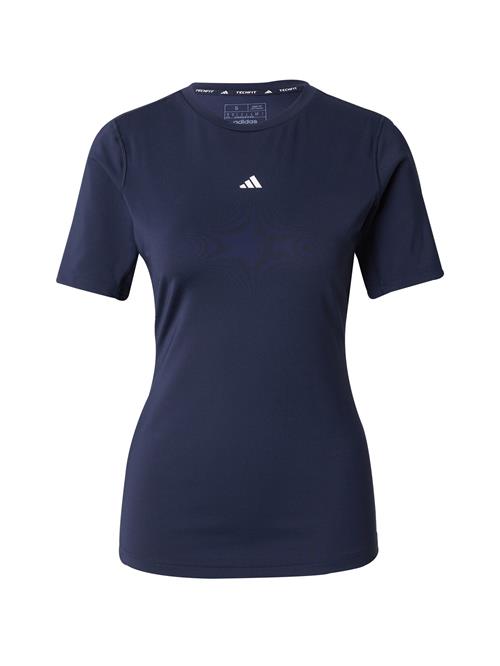 Se ADIDAS PERFORMANCE Funktionsbluse  marin / hvid ved About You