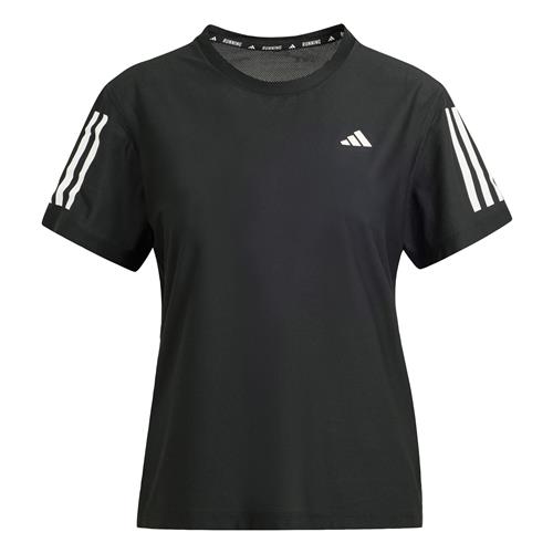 ADIDAS PERFORMANCE Funktionsbluse 'Own The Run'  sort / hvid