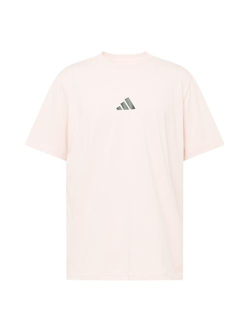 ADIDAS PERFORMANCE Funktionsskjorte  grå / pastelpink / sort