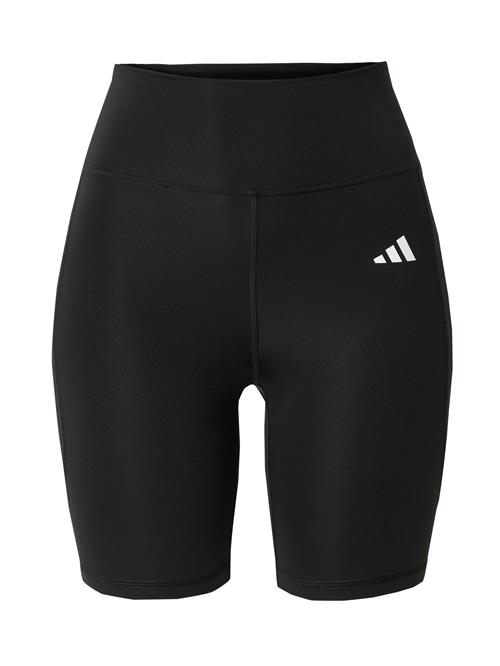 ADIDAS PERFORMANCE Sportsbukser 'OPT ESS'  sort / hvid