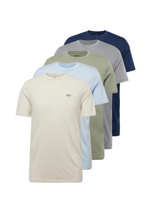 HOLLISTER Bluser & t-shirts  marin / himmelblå / grå-meleret / grøn-meleret / offwhite