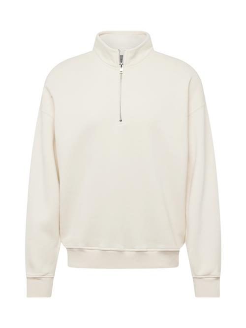 Abercrombie & Fitch Sweatshirt 'ESSENTIAL'  ecru