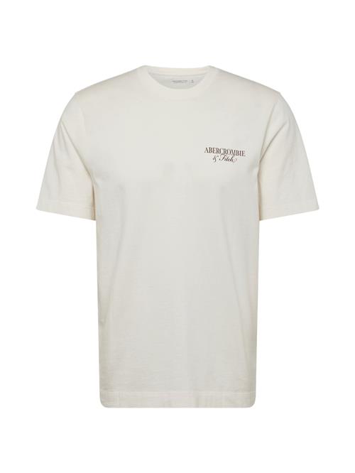 Abercrombie & Fitch Bluser & t-shirts 'SEASONAL IMAGERY'  cognac / brokade / mørkebrun / uldhvid