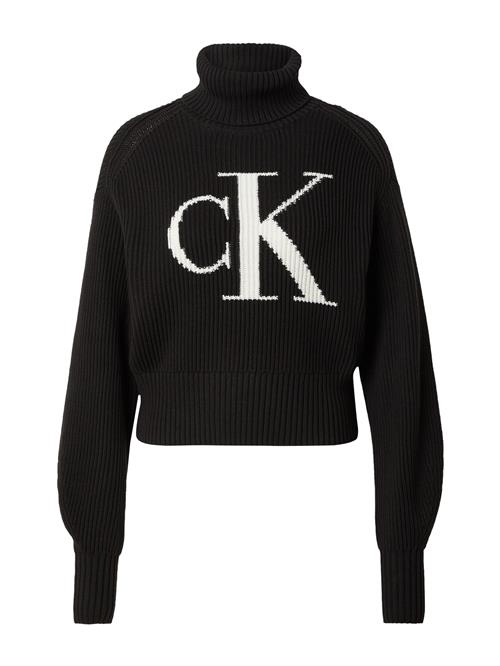 Se Calvin Klein Jeans Pullover  sort / hvid ved About You