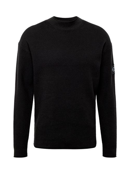 Calvin Klein Jeans Pullover  sort / hvid