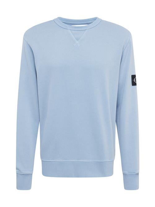 Calvin Klein Jeans Sweatshirt  lyseblå / sort