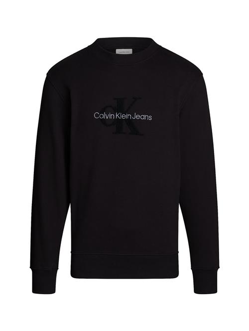 Calvin Klein Jeans Sweatshirt  sort / hvid