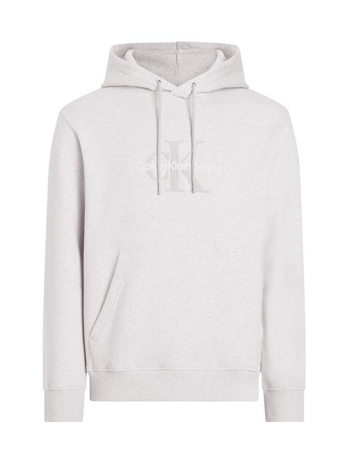 Se Calvin Klein Jeans Sweatshirt  lysegrå / hvid ved About You