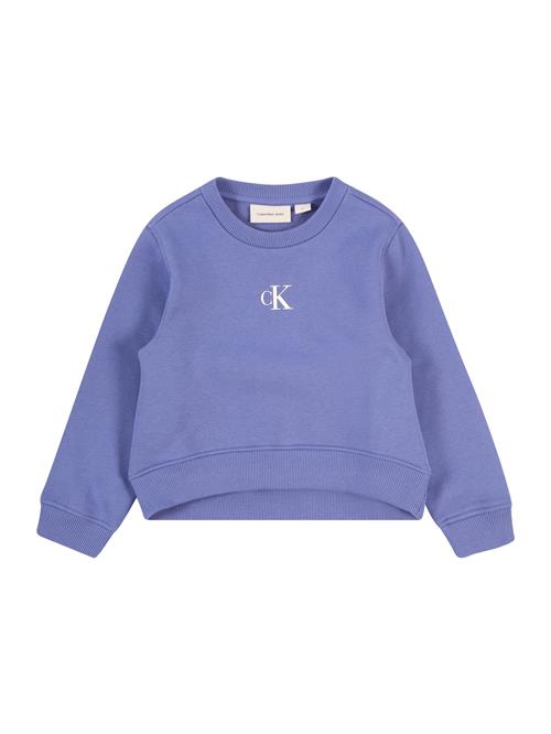 Se Calvin Klein Jeans Sweatshirt  indigo / hvid ved About You