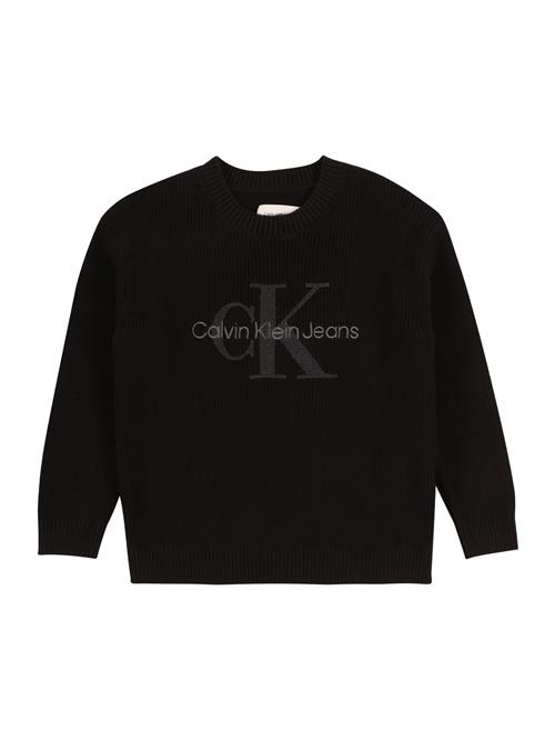 Calvin Klein Jeans Pullover  mørkegrå / sort