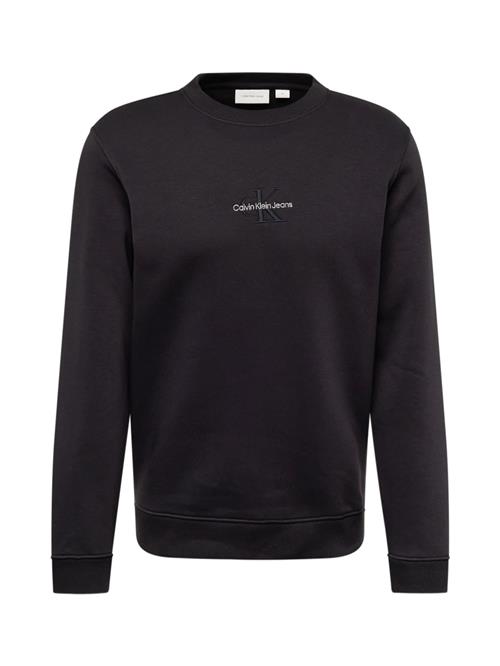 Calvin Klein Jeans Sweatshirt  sort / hvid