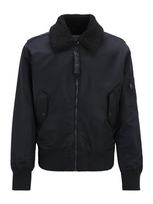 Calvin Klein Jeans Overgangsjakke 'Aviator'  sort