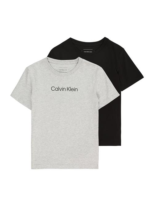 Calvin Klein Jeans Shirts 'INSTITUTIONAL'  grå / sort