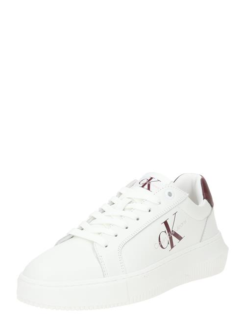 Calvin Klein Jeans Sneaker low  choko / hvid