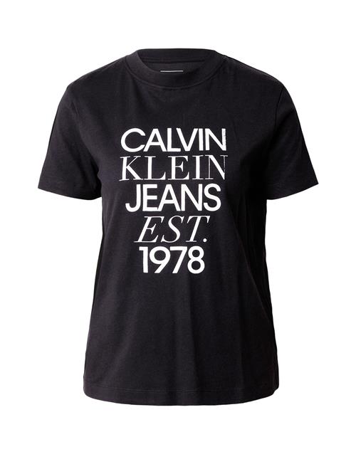 Calvin Klein Jeans Shirts  sort / hvid