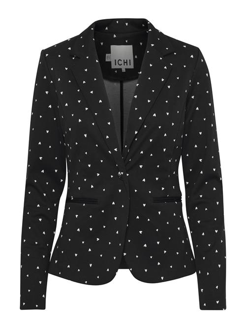 Se ICHI Blazer 'Kate'  sort / hvid ved About You