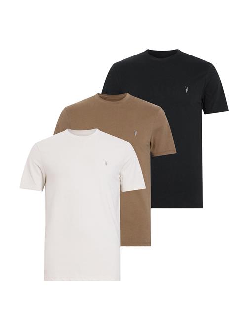 Se AllSaints Bluser & t-shirts 'BRACE'  nude / brun / sort ved About You