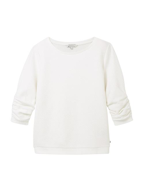 TOM TAILOR DENIM Sweatshirt  offwhite