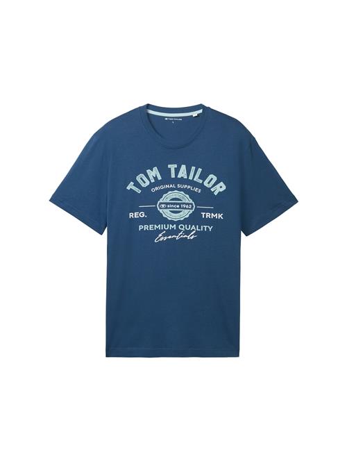 TOM TAILOR Bluser & t-shirts  marin / lyseblå / hvid