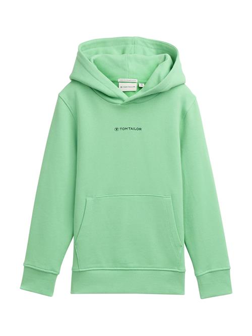 Se TOM TAILOR Sweatshirt  marin / mint ved About You