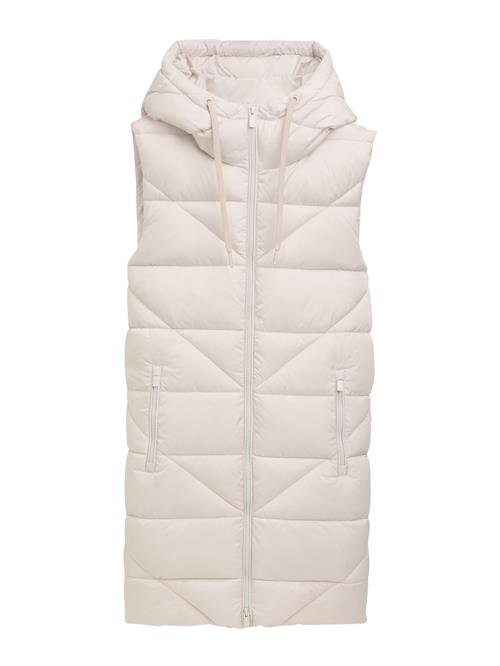 TOM TAILOR Vest  lysebeige