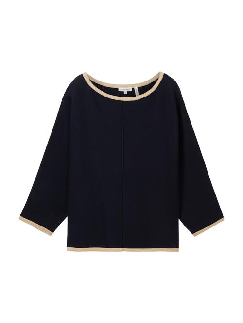 TOM TAILOR Pullover  beige / navy