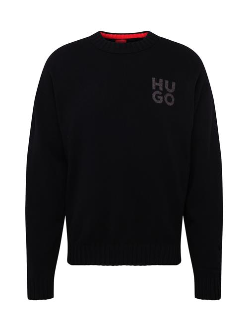 Se HUGO Pullover 'San Cassio'  grå / sort ved About You