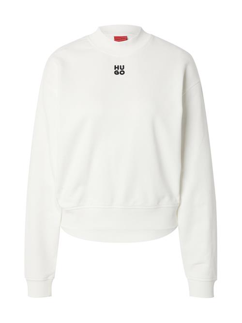 HUGO Sweatshirt 'Daxandria'  sort / hvid