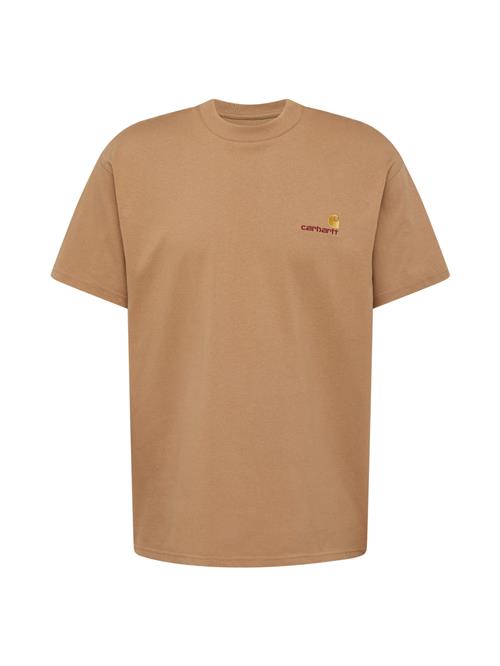 Carhartt WIP Bluser & t-shirts 'American Script'  lysebrun