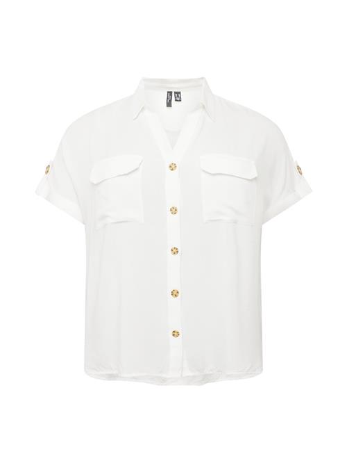 Vero Moda Curve Bluse 'VMCBUMPY'  hvid