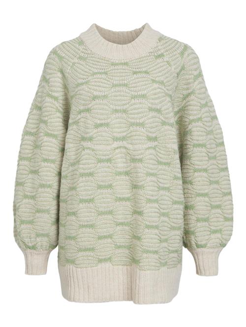 Se OBJECT Pullover 'INA'  creme / lysegrøn ved About You