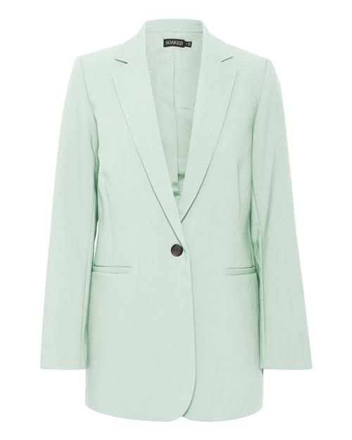 Se SOAKED IN LUXURY Blazer 'Corinne'  turkis ved About You