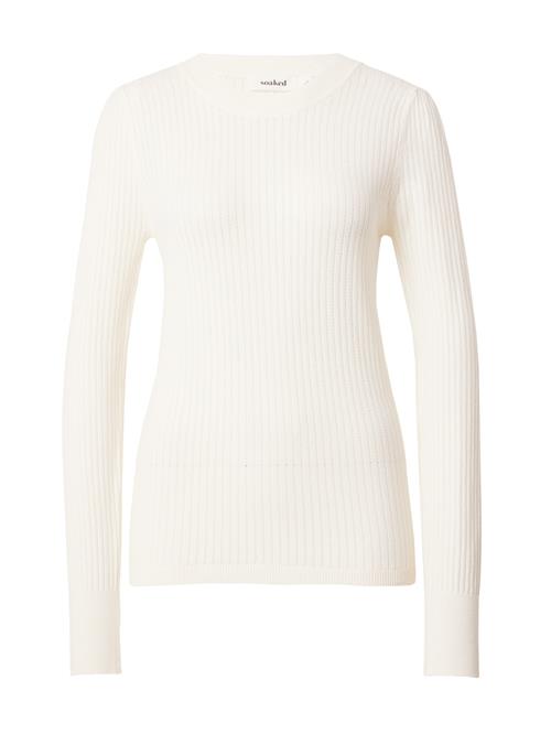 SOAKED IN LUXURY Pullover 'Spina'  hvid