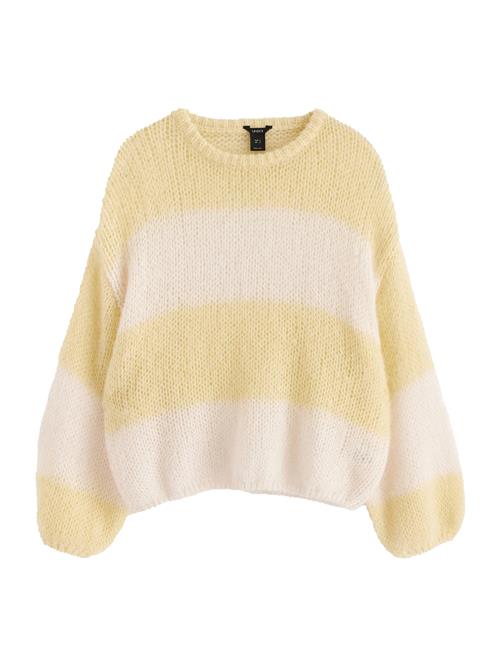 Lindex Pullover 'Serina'  gul / hvid