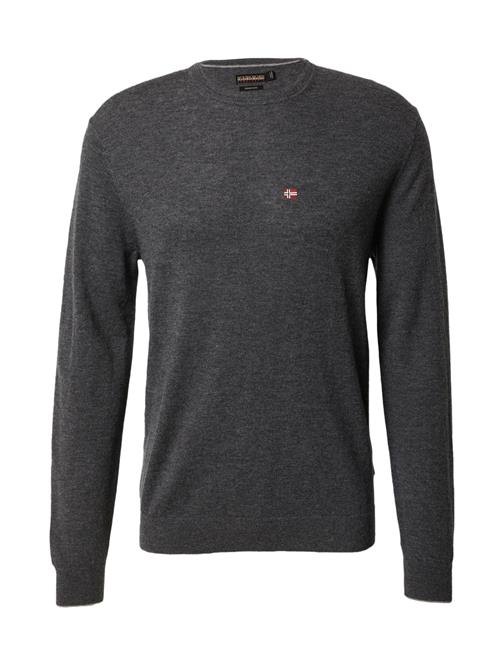 NAPAPIJRI Pullover 'DAMAVAND'  navy / mørkegrå / rød / hvid